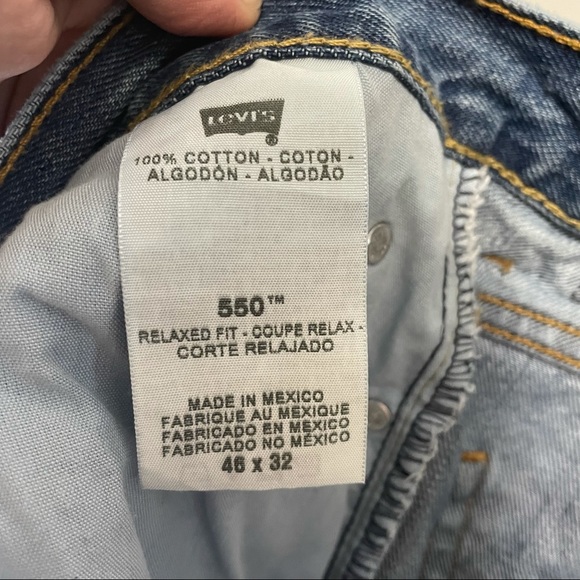Levi’s 550 Relaxed Fit Jeans size 46x32 - Picture 8 of 8